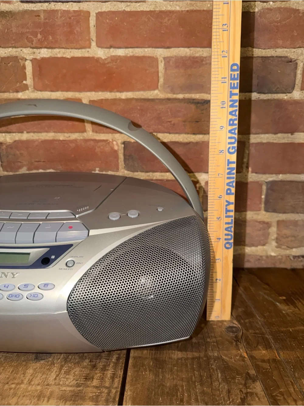 Sony CFD-S350 Portable Boombox CD Cassette AM/FM Radio Player Mega Bass